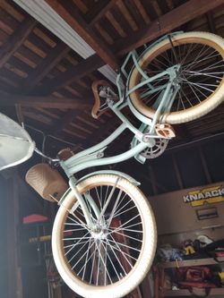 Mint Green Beach Cruiser Bicycle
