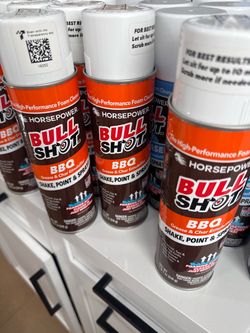 Horsepower Bull Shot BBQ Grill Cleaner - Lot of 10 Cans