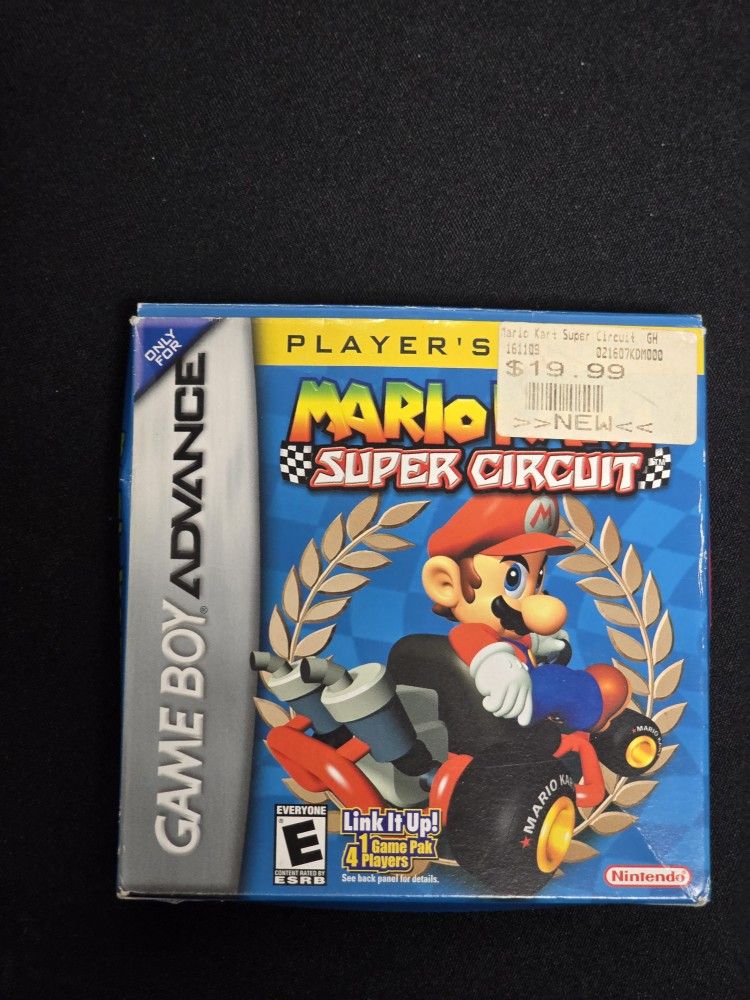 Mario Kart Super Circuit - Nintendo GBA