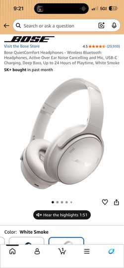 Bose QuietComfort Headphones