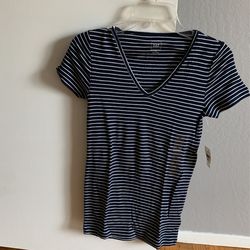 Gap Cotton Stripe R Shirts- Women S and XS