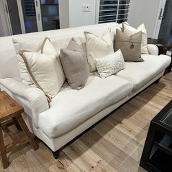 Pottery Barn Couch & Chair Matching Set