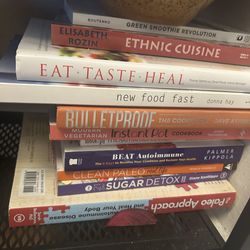 11 cook books- healthy recipes