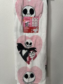 Jack And Sally Blanket