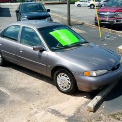 1995 Ford Contour Sedan Gray Low Miles 