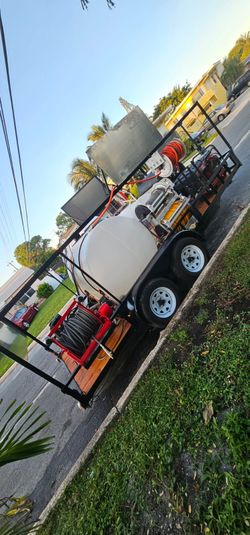 Pressure washing