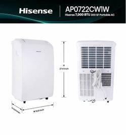 Hisense Air Conditioner - used once!