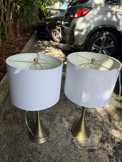 Two lamps for sale