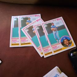 1883 Topps Baseball Manny Castillo