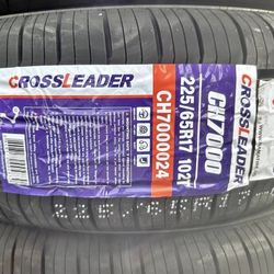 225/65/17 BRAND NEW TIRES FREE MOUNTED AND BALANCED