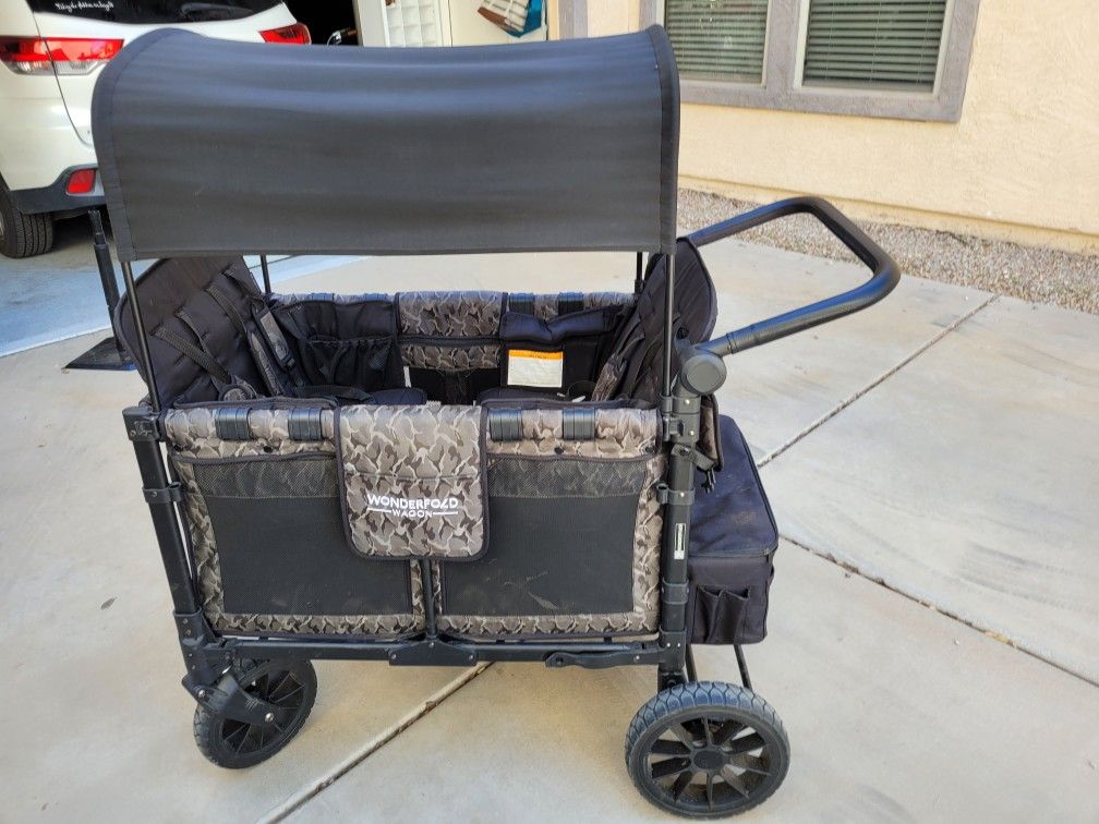 Wonderfold W4 Luxe Pro - Camo Green