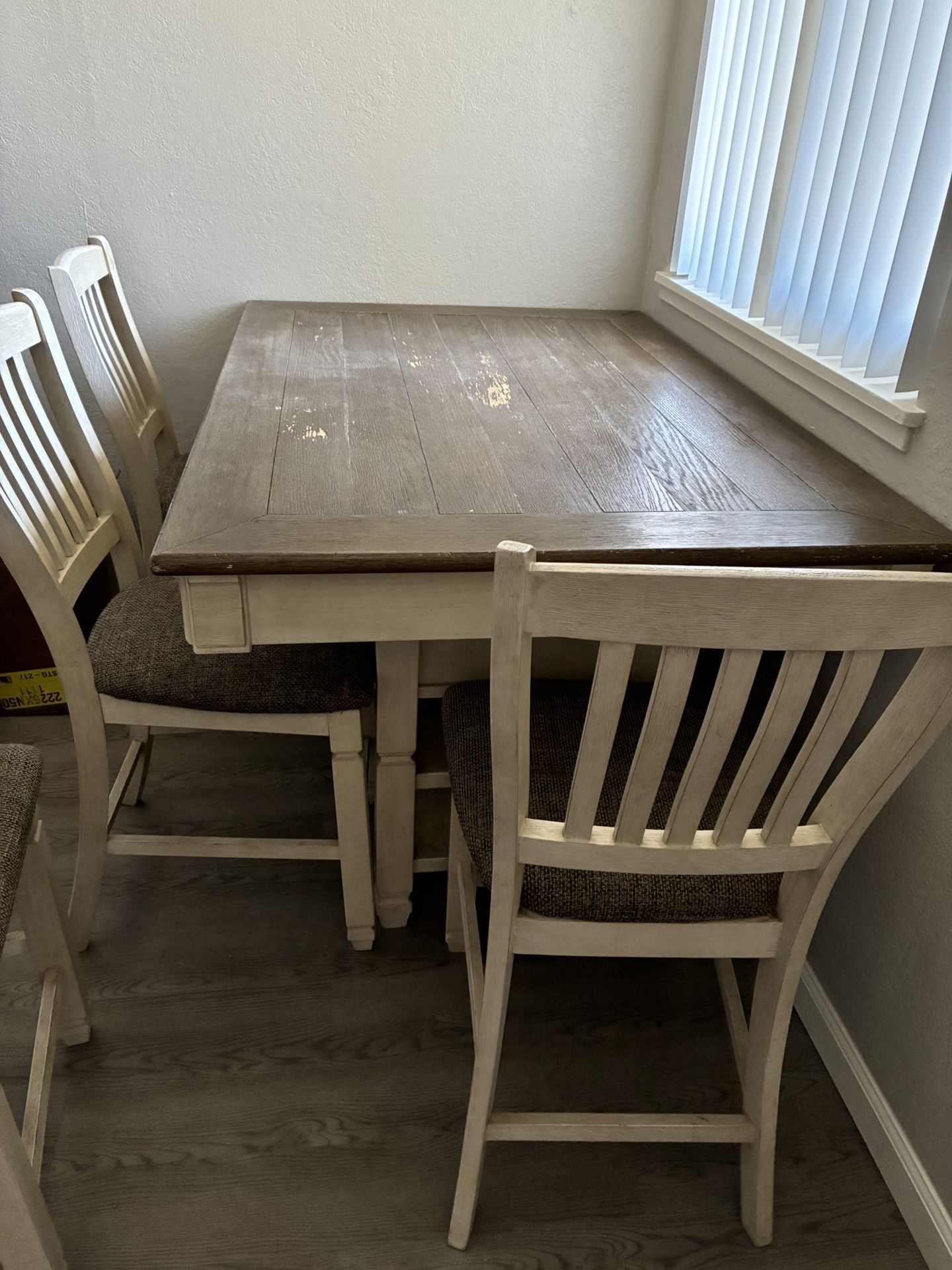 Gray Dining Room Table