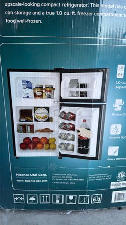 Hisense 2 doors mini refrigerator