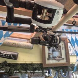 Fishing poles and reels