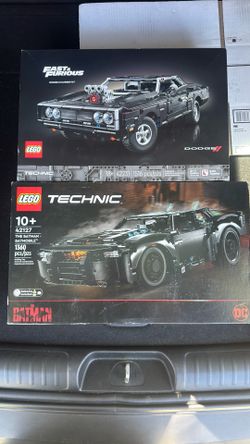 Lego Technic Brand New - Batmobile ( Retired ) And Dodge Charger