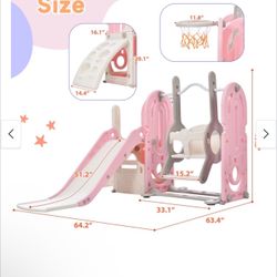 Slide & swing Set
