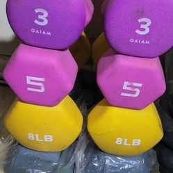 Dumbbells  All 4 Set For $40 Price Firm Corona92879