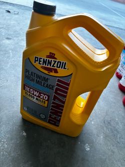 5w20 platinum high mileage oil