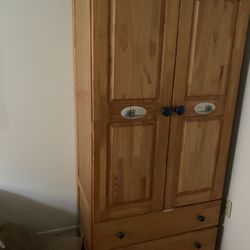 Solid Wood Armoire