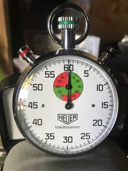 Vintage Heuer Rattrapante Manual-Wind Stopwatch ⏱