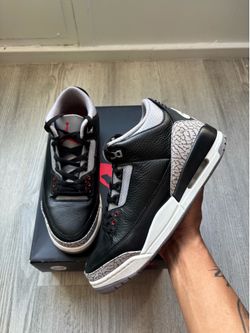2024 Air Jordan 3 Retro OG Black Cement