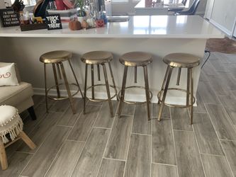 Gold Bar Stools