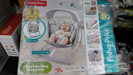 Fisher price take along swing