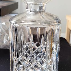 Royal Gallery Samobor Lead Crystal Square Decanter 

