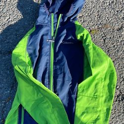 Kids Colombia Rain Jacket Size 10-12