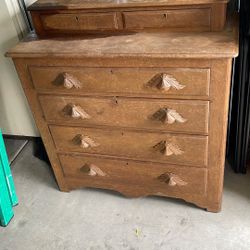 Very Old Dresser Not Sure Of The Year Probably Early 1900S