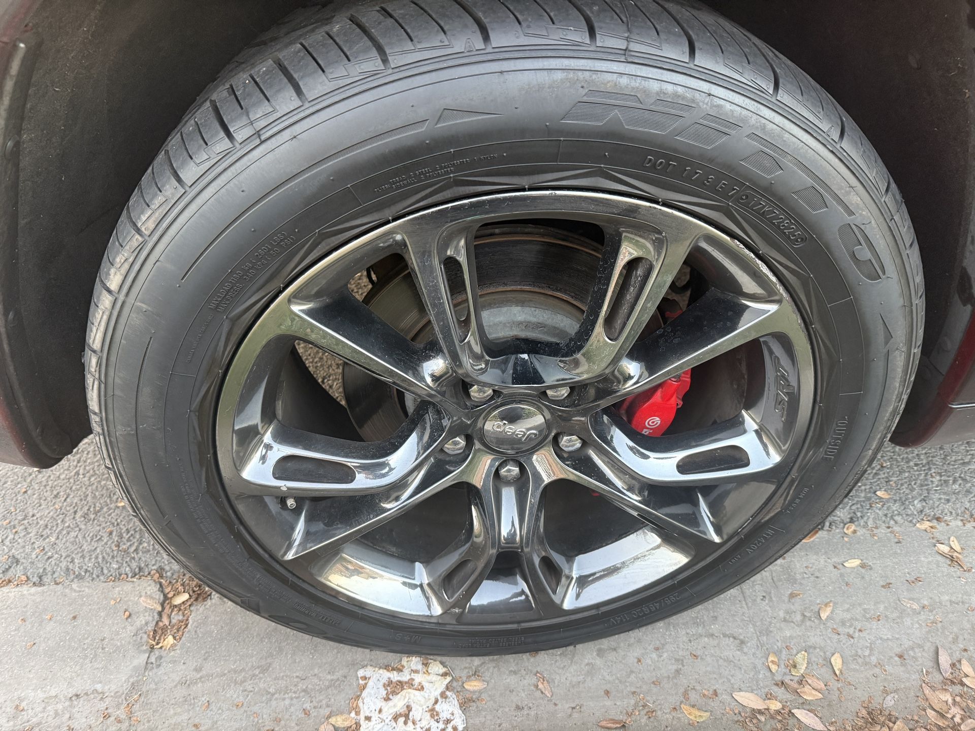 Rims & Tire Jeep Grand Cherokee Srt 20”