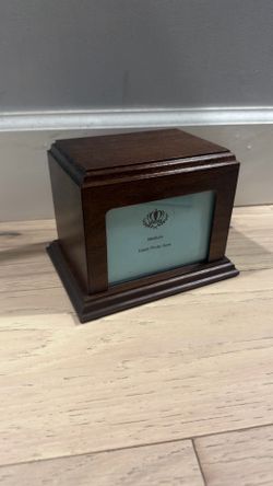 Solid Walnut Urn Picture Frame