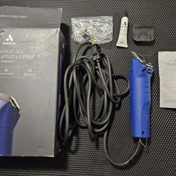 Andis professional 2-speed clippers, and extra Wahl 5F blade.