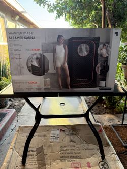 New sauna steamer