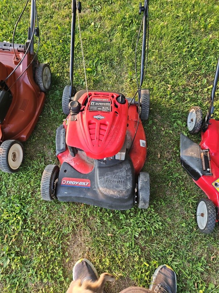 Troy Bilt Self Propelled Push Mower