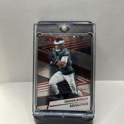 2025 Panini Revolution - Saquon Barkley #4 Red Cosmo