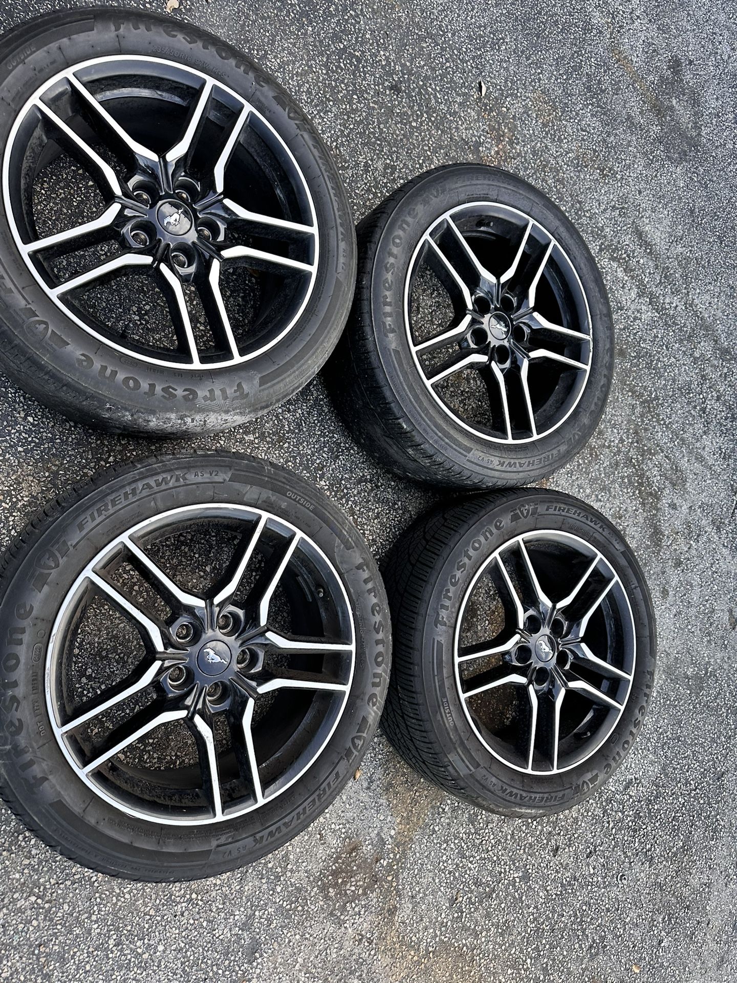18-23 Mustang Rims 18 Oem Set