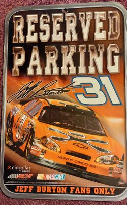 Nascar Jeff Burton Cingular 31 Sign