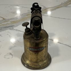 VINTAGE CRAFTSMAN LARGE BRASS TORCH