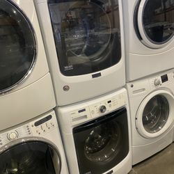 MAYTAG MAXIMA XL CAPACITY WASHER & DRYER ELECTRIC SET FOR SALE 
