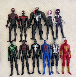 Spiderman Figures Lot