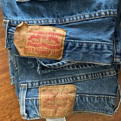 514 And 501 Blue Levi’s -Both W 33 L 32 