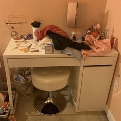 IKEA White Desk - Micke