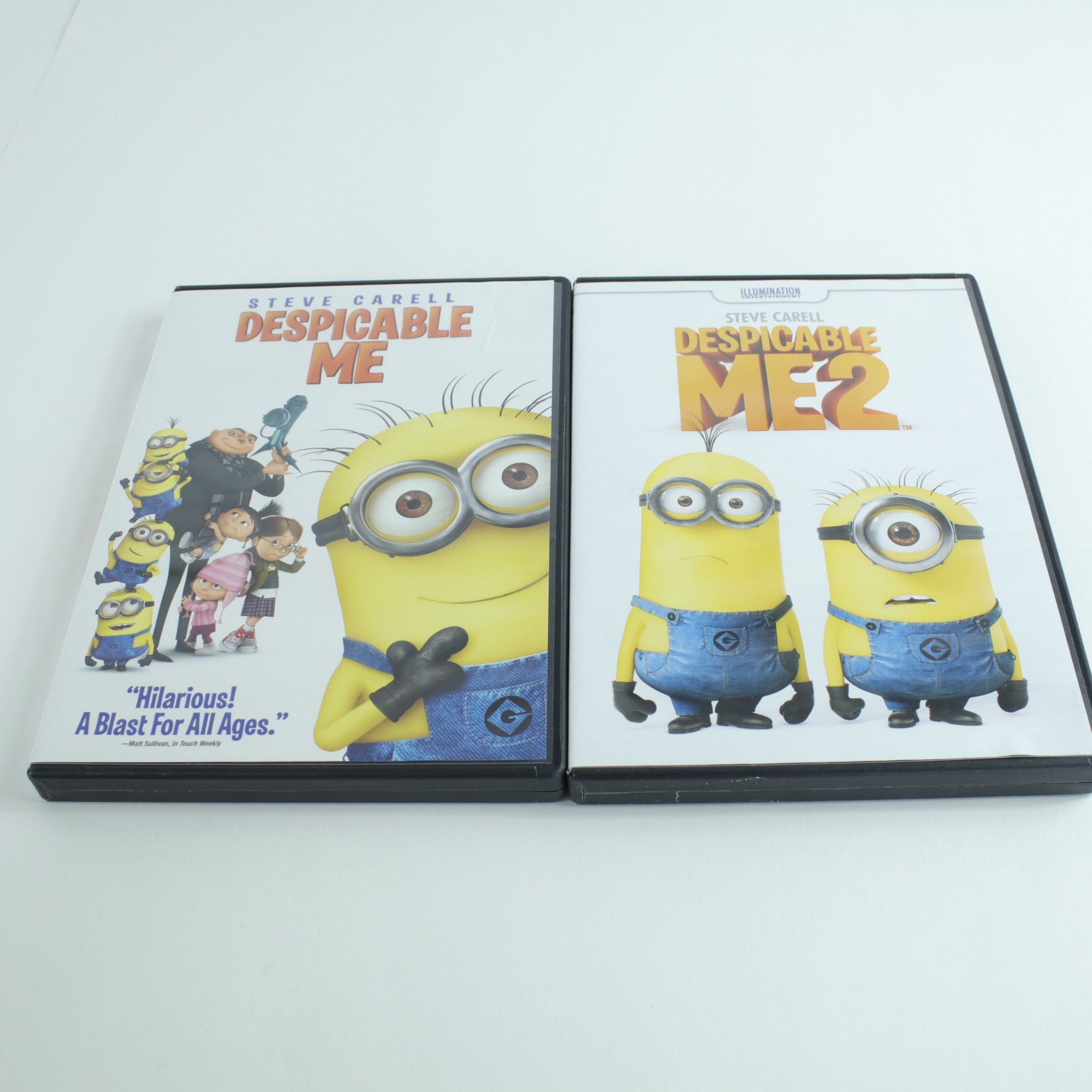 Despicable Me + Despical Me 2 DVD Movie Bundle