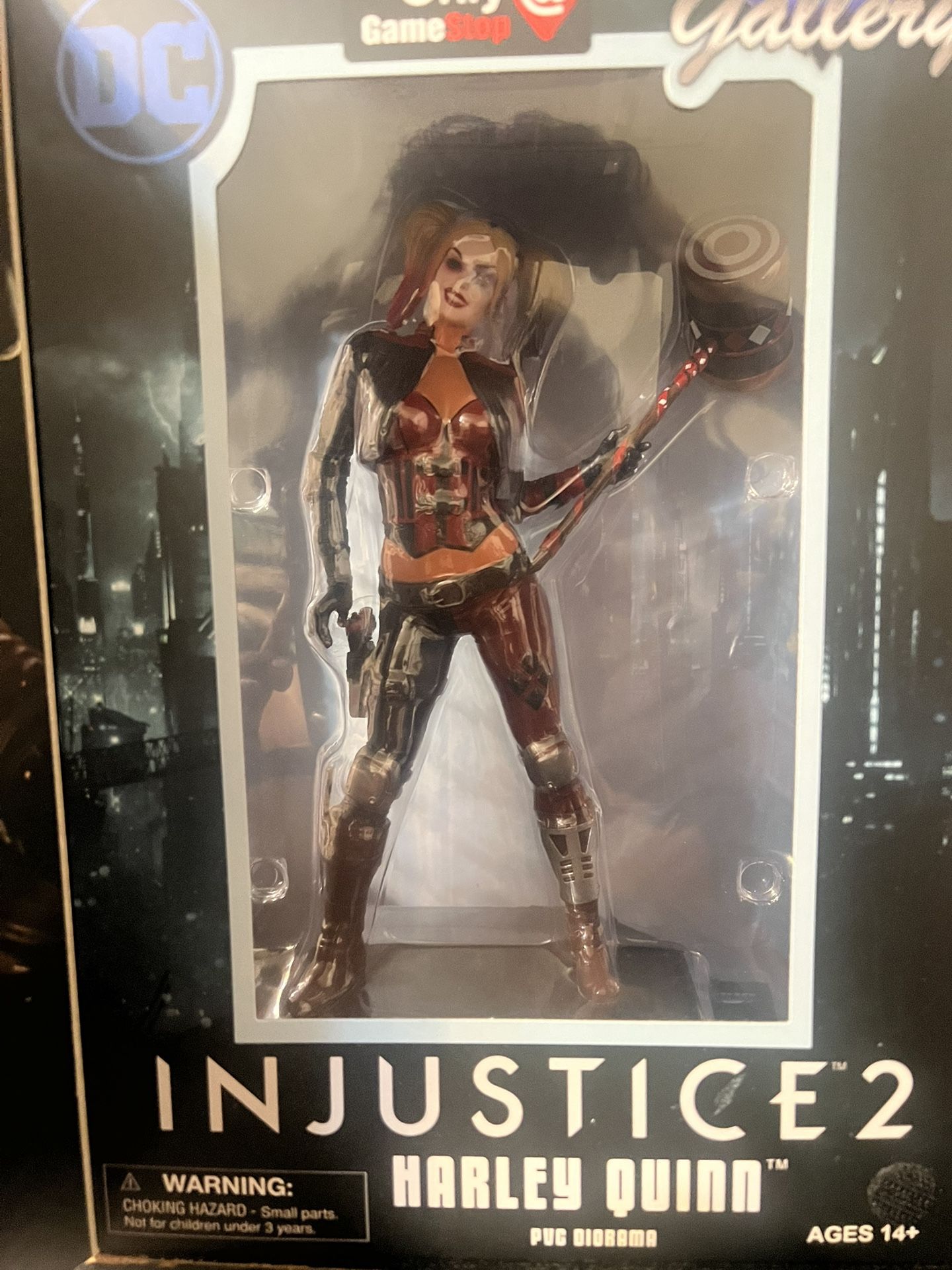 Harley Quinn Injustice Statue, Game Stop Exclusive