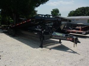 RawMaxx 8.5 x 26 Flatbed Power Tilt Trailer 20k