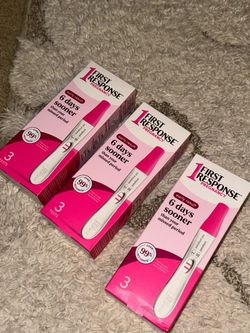 First Response Early Result Pregnancy Tests – 3 Boxes