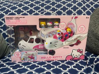 Sanrio Hello Kitty & Friends Hello Kitty Airplane Set Playset [3 Figures!]