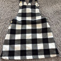  Max Studio,Jumper Dress,US 3T Black And White