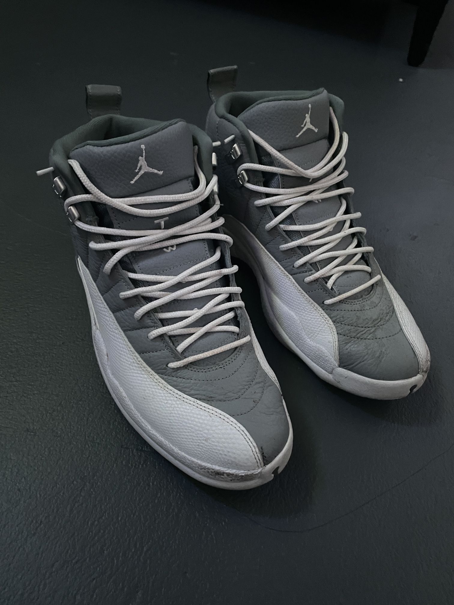 jordan 12 stealth grey